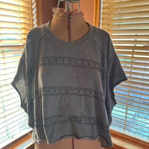Free People Beaded Crop Top